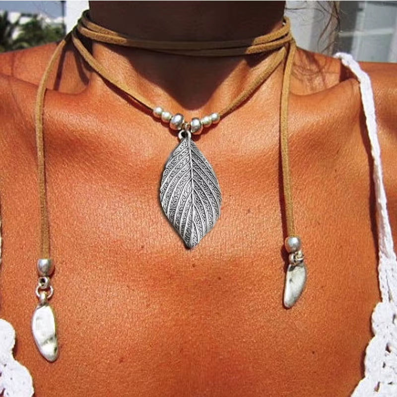 Wrap Necklace Bohemian Necklace Boho Jewelry Bohemian Jewelry Hippy Jewelry Bohemian Necklaces