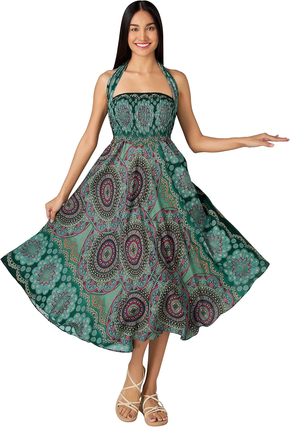 Long Boho Skirts for Women - Bohemian Hippie Maxi Summer Skirt