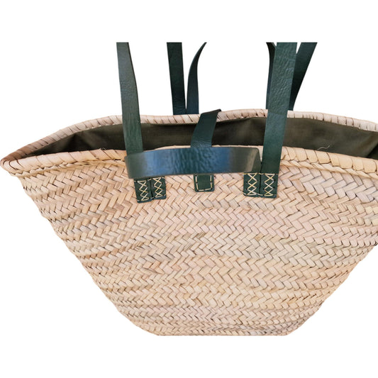 Straw Bag, Straw Basket, Beach Bag, Handmade Bag, Moroccan Bag, Moroccan Basket, Shoulder Bag, French Basket, Summer Bag