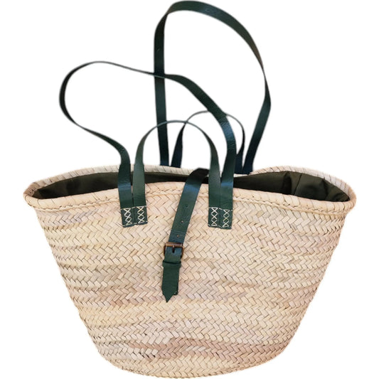 Straw Bag, Straw Basket, Beach Bag, Handmade Bag, Moroccan Bag, Moroccan Basket, Shoulder Bag, French Basket, Summer Bag