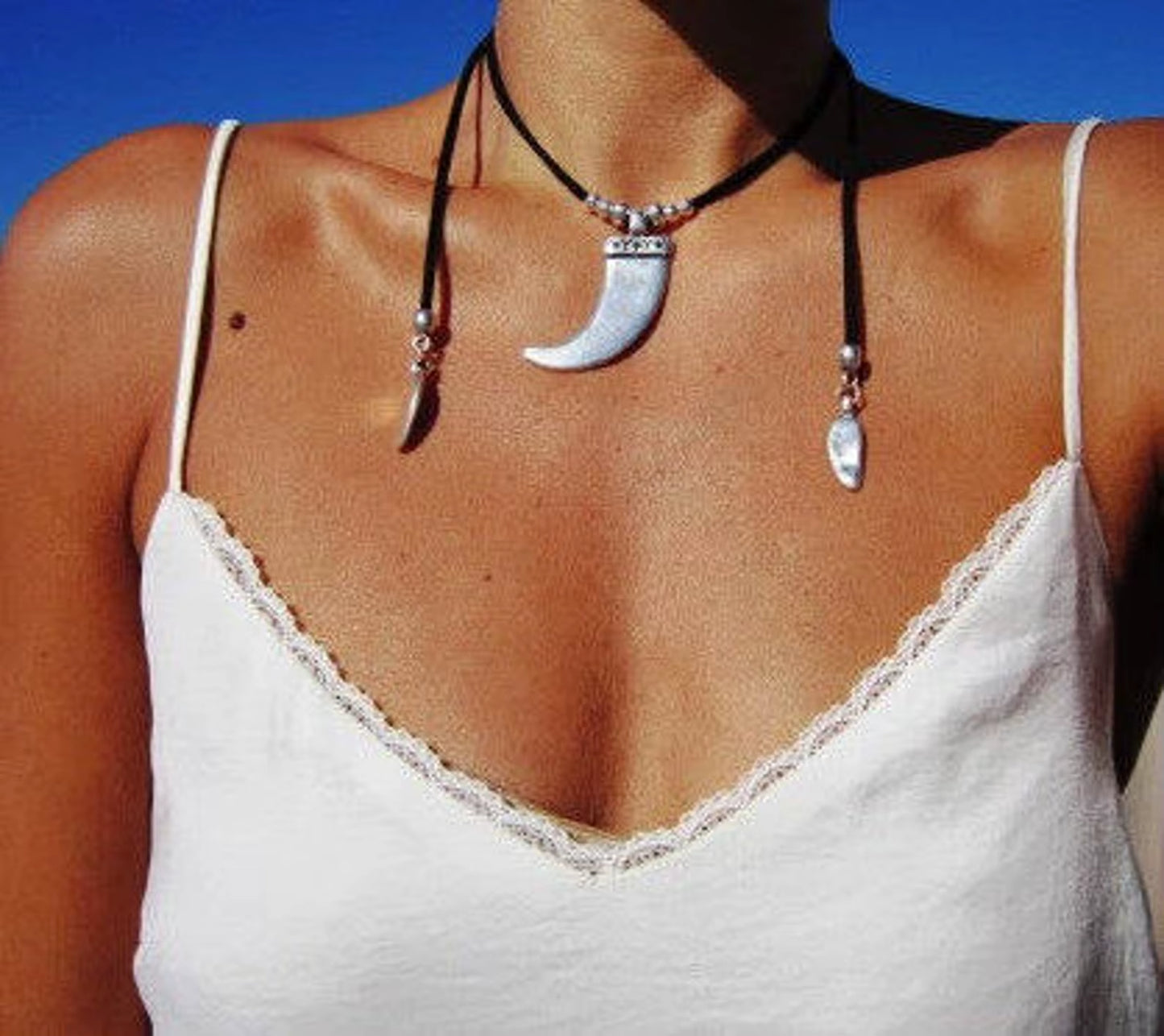 Wrap Necklace Bohemian Necklace Boho Jewelry Bohemian Jewelry Hippy Jewelry Bohemian Necklaces